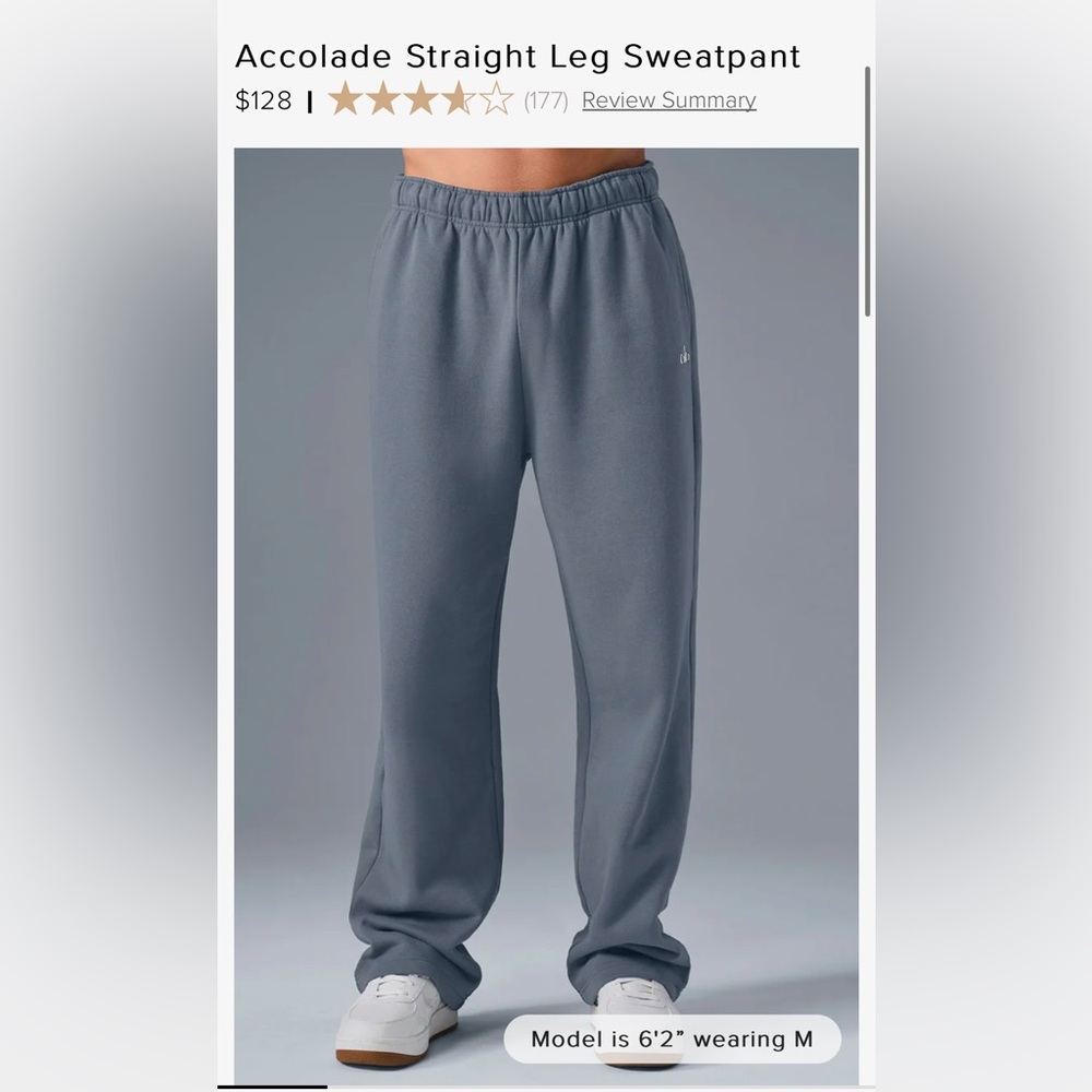ALO Accolade Straight Leg Sweatpants